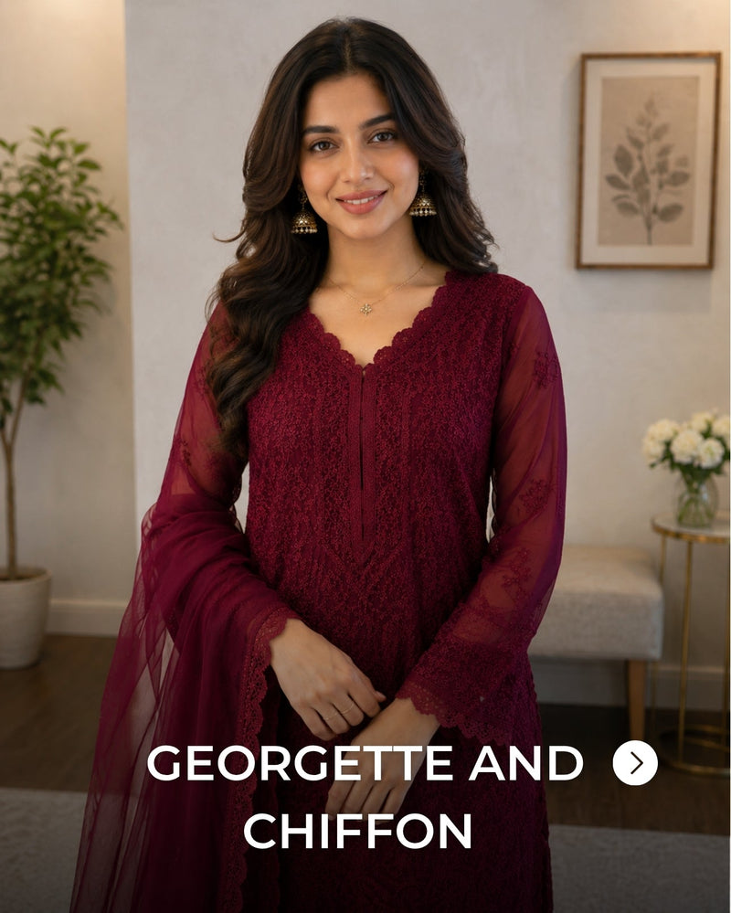 Georgette and Chiffon